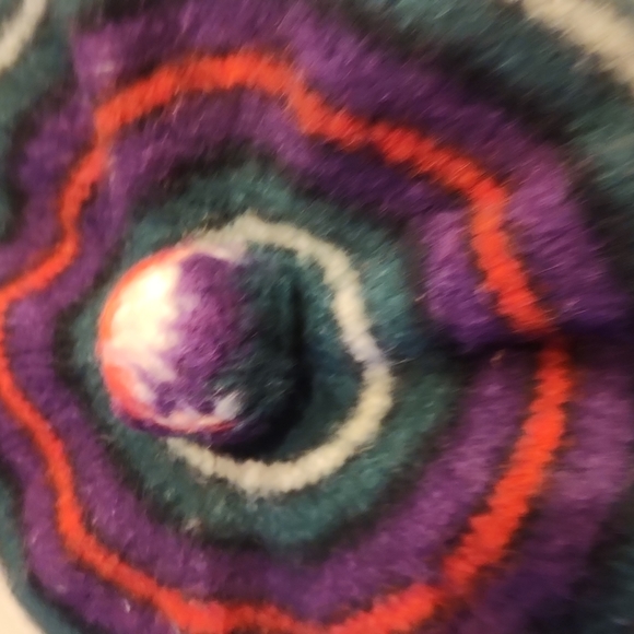 BARBARA  J STARR  VINTAGE WOOL BERET - Picture 9 of 10